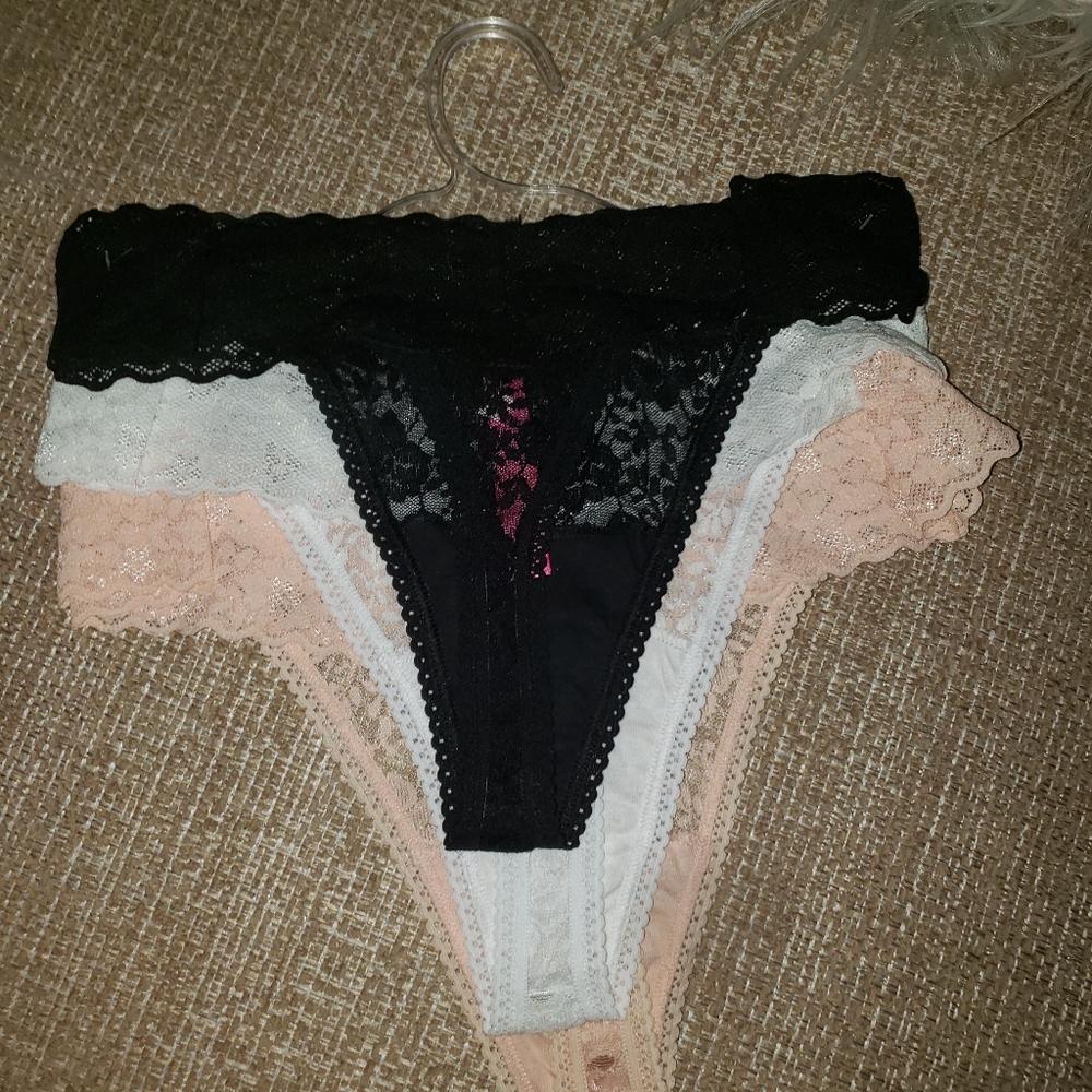 Sexy underwears, set of three, size Large